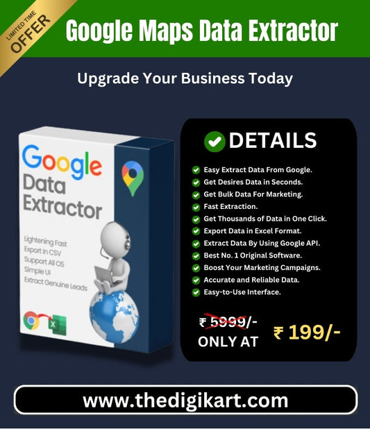 Google Maps Data Extractor