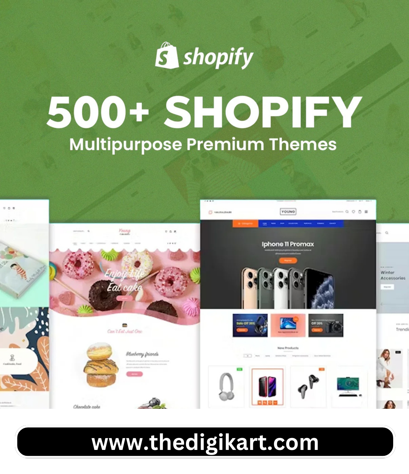 500+ Premium Shopify Themes & Templates